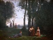 Le concert champetre camille corot